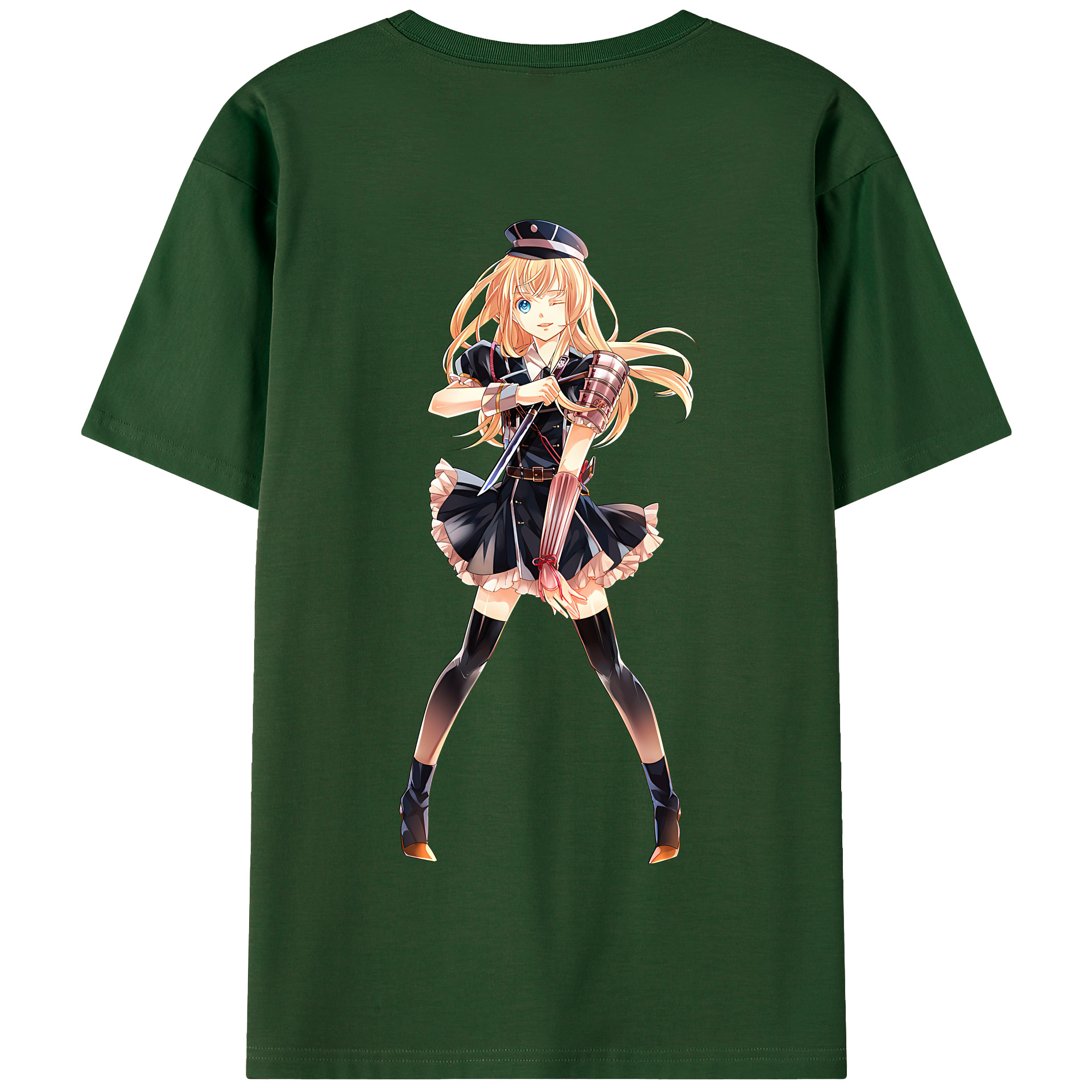 （画像用） 刀剣乱舞 Touken Ranbu 綿100％半袖Tシャツ（背面プリント）